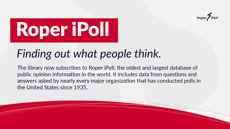 Feature Database: Roper iPoll