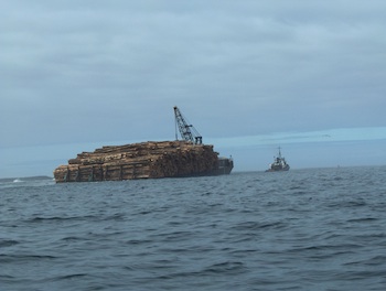 logging boat logging boat