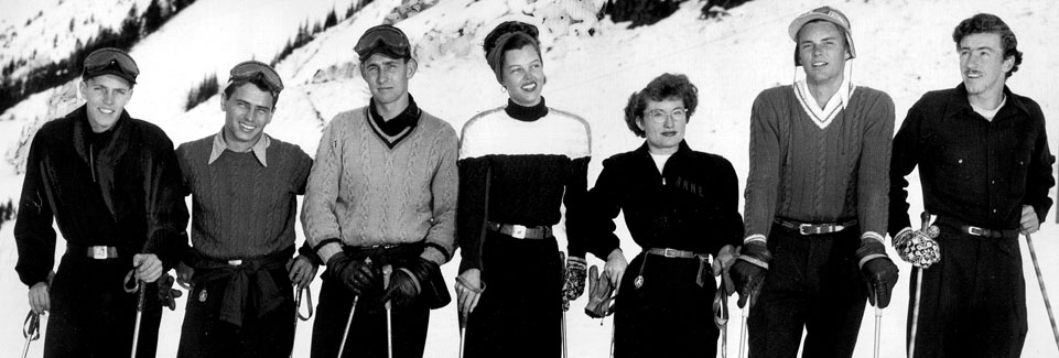 Early Olympic Ski Team