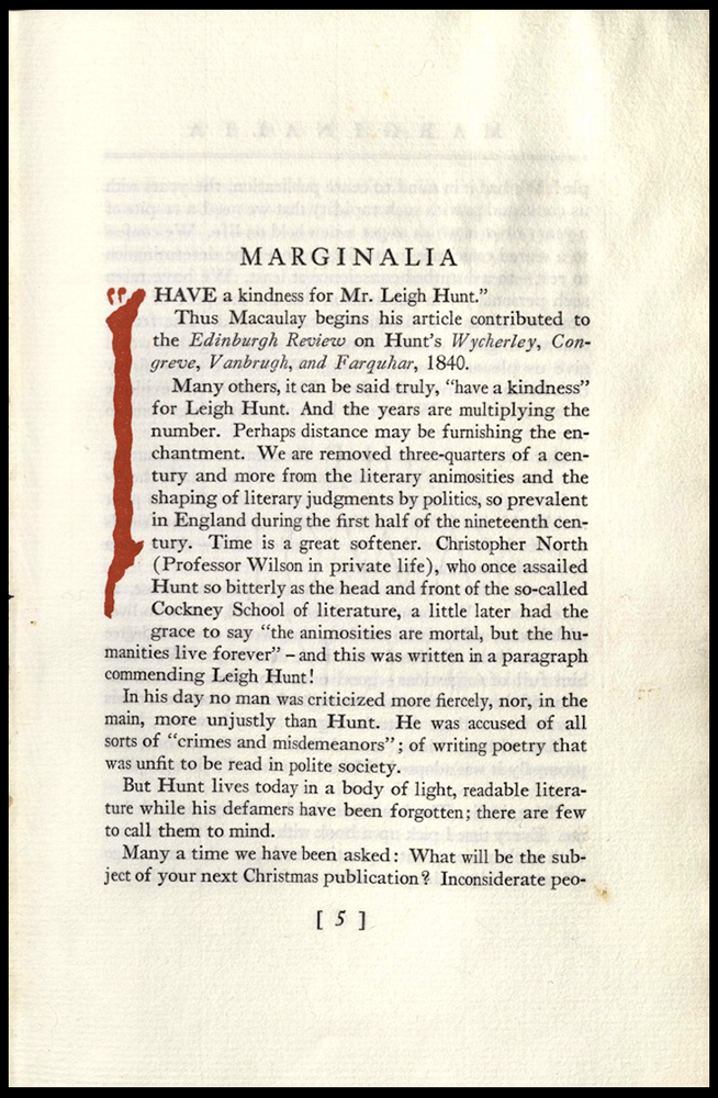 Brewer Marginalia