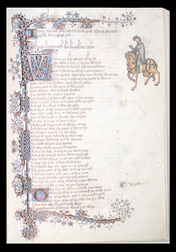 Chaucer, 10 recto