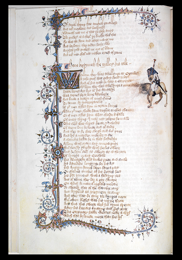 Chaucer, 40 verso
