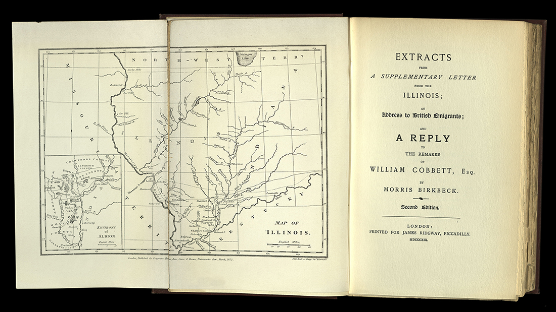 The English Settlement in Illinois...