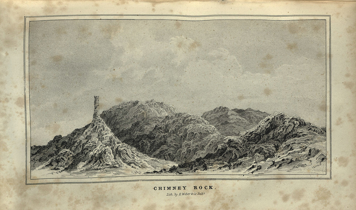 Report of the Exploring Expedition to the Rocky Mountains, Chimney Rock