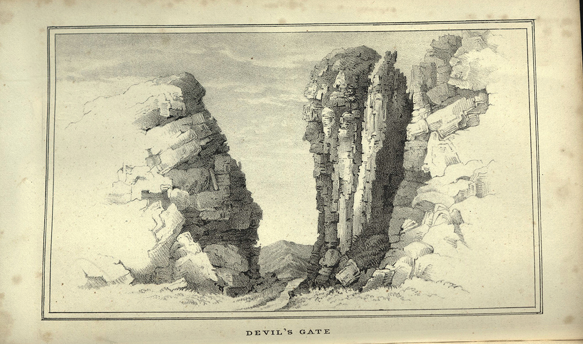 Report of the Exploring Expedition to the Rocky Mountains, Devil's Gate