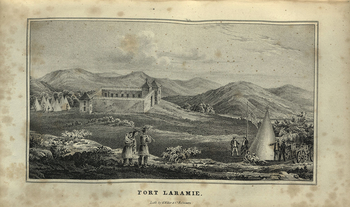 Report of the Exploring Expedition to the Rocky Mountains, Fort Laramie
