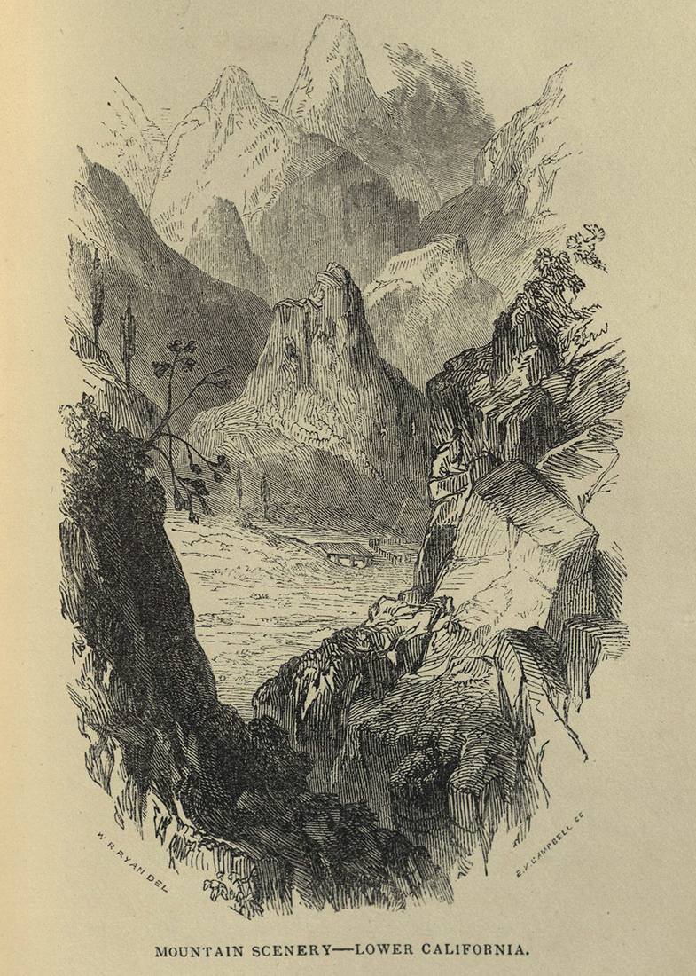 Personal Adventures... engraving opposite page 128 "Mountain Scenery"