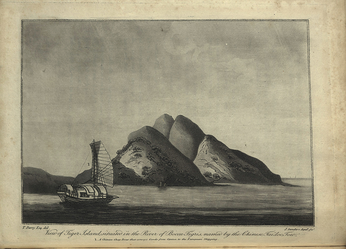 Voyages made in the years 1788 and 1789... View of Tiger