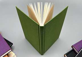 image of flat-back case bindings