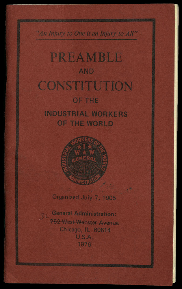 preamble to the IWW constitution