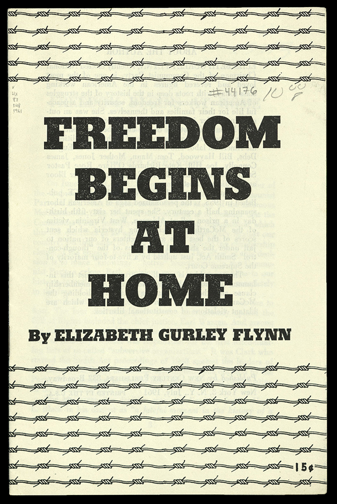 Freedom Begins at Home, cover