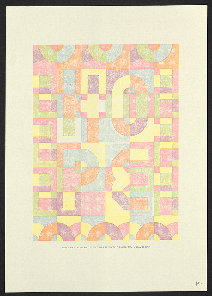 Hope is an Action Bright Press