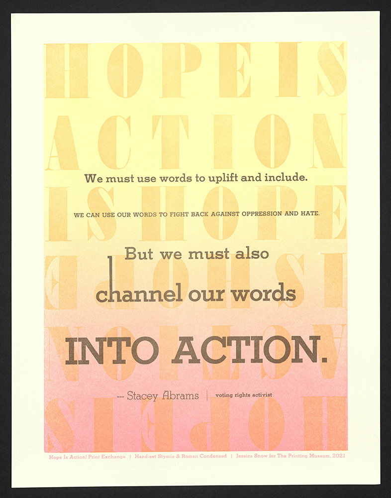 Hope is an Action Jessica Snow