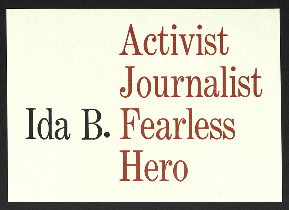 Inspiring Women Ida B Wells