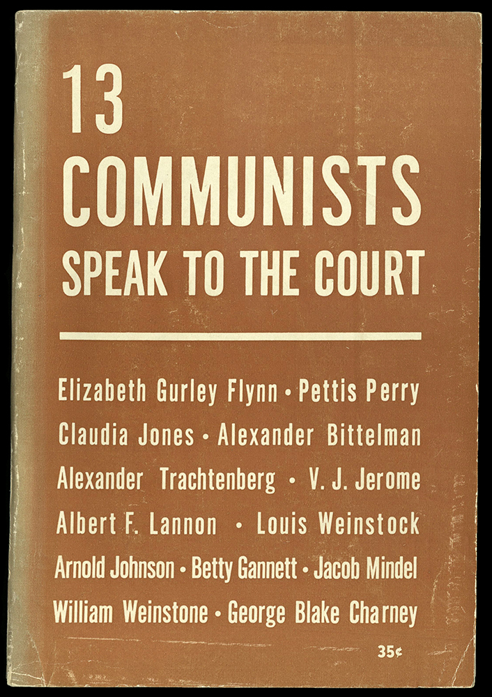 13 Communists Speak to the Court