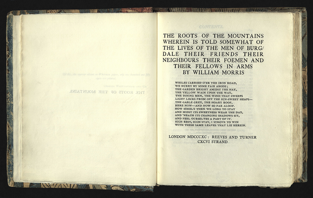 Roots of the Mountains Title Page