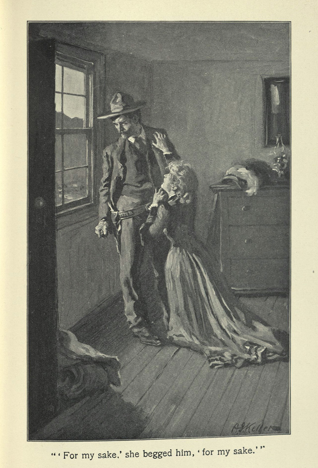 The Virginian, image opposite page 476