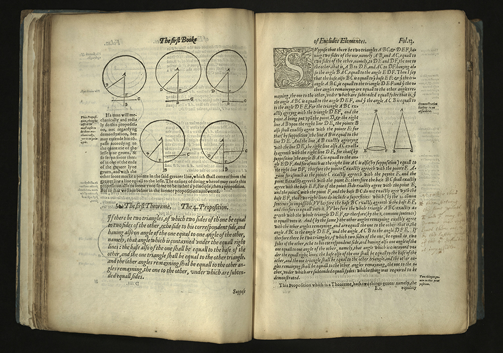 Elements of Geometrie... fol. 13