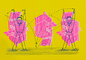 riso printed image