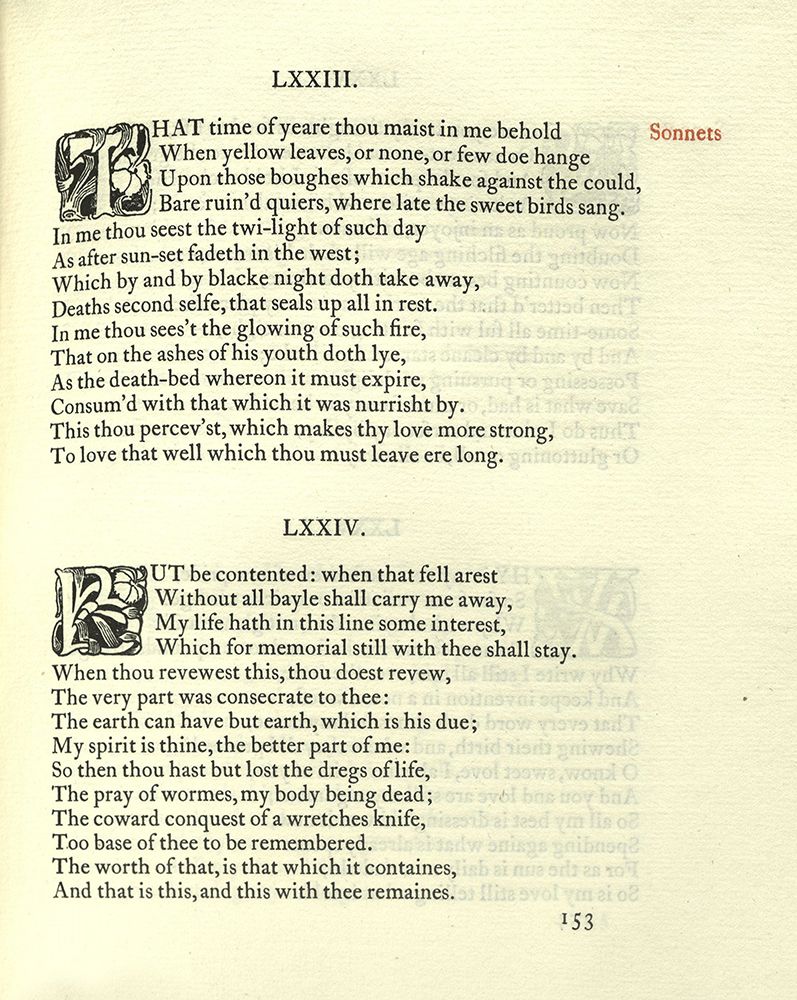 The Poems of William Shakespeare