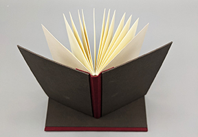 image of drum leaf bound book