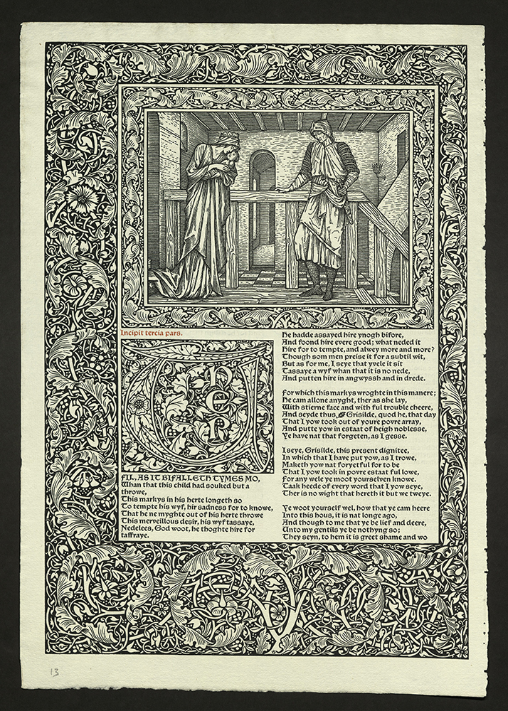 Kelmscot Chaucer, recto