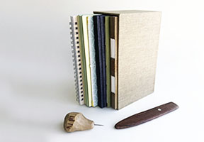 image of handmade books