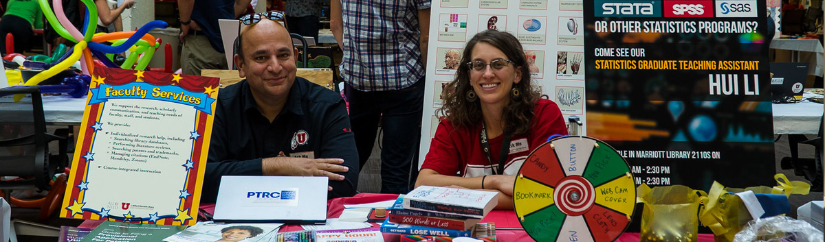 Alfred and Tallie at Hooplaza advertising faculty services