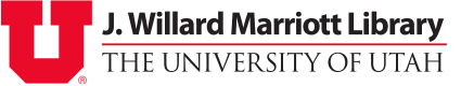 Repository: J. Willard Marriott Library Special Collections