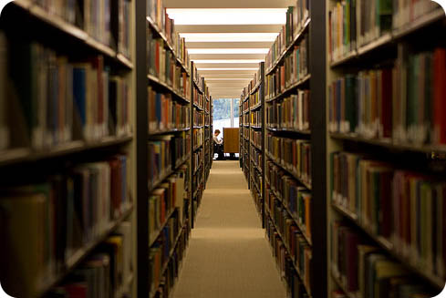 book shelves