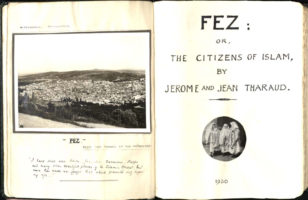 Jerome Tharaud & Jean Tharaud, FEZ, 1930