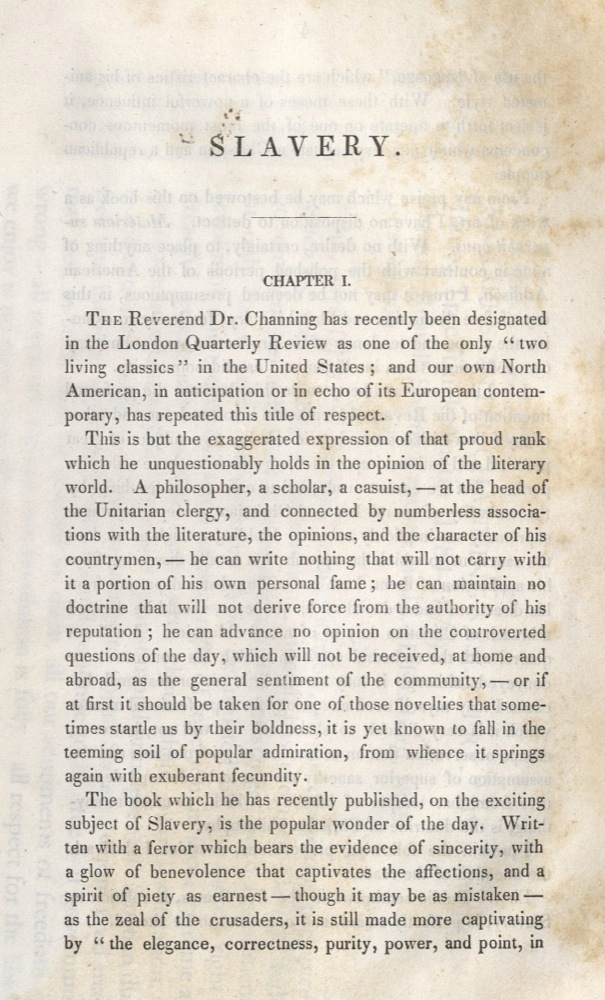 James Tercithick Austin, Remarks on Dr. Channing’s “Slavery”, 1835