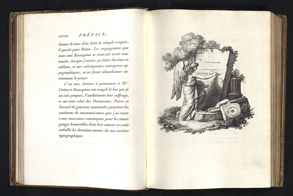 Giambattista Bodoni, Le piu insigni pitture parmensi, 1809