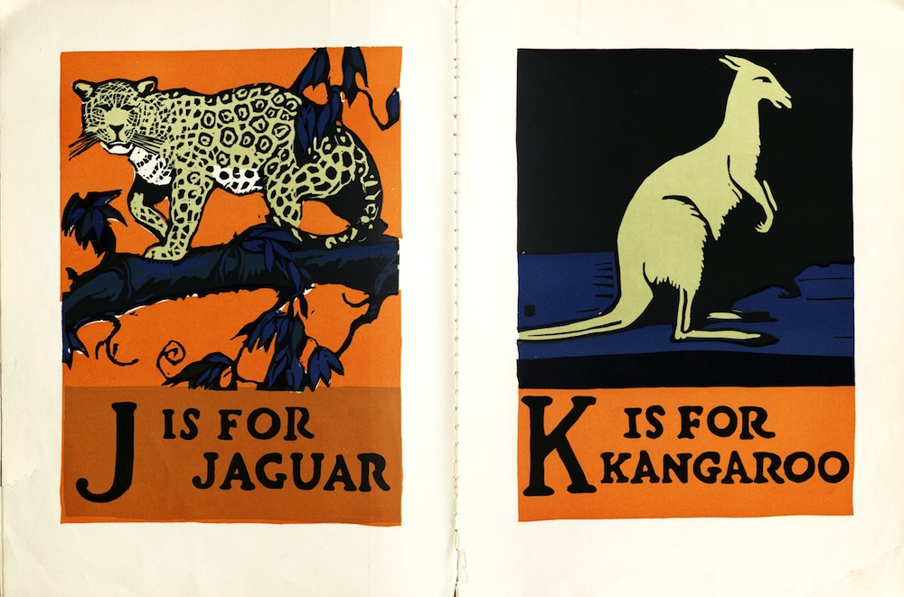  ABC BOOK, DESIGNED AND CUT ON WOOD…, 1923