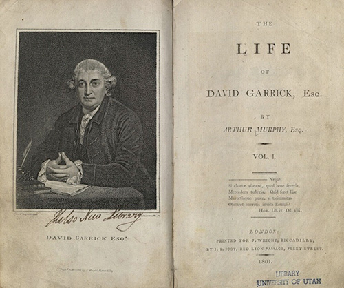 Murphy, The Life of David Garrick, Esq., 1801