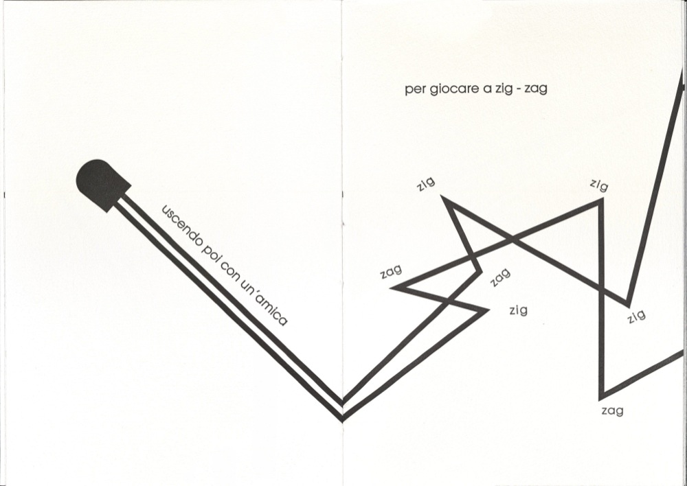 Alessandro Zanella, Linea, 1999 Zanella, Linea, zig-zag