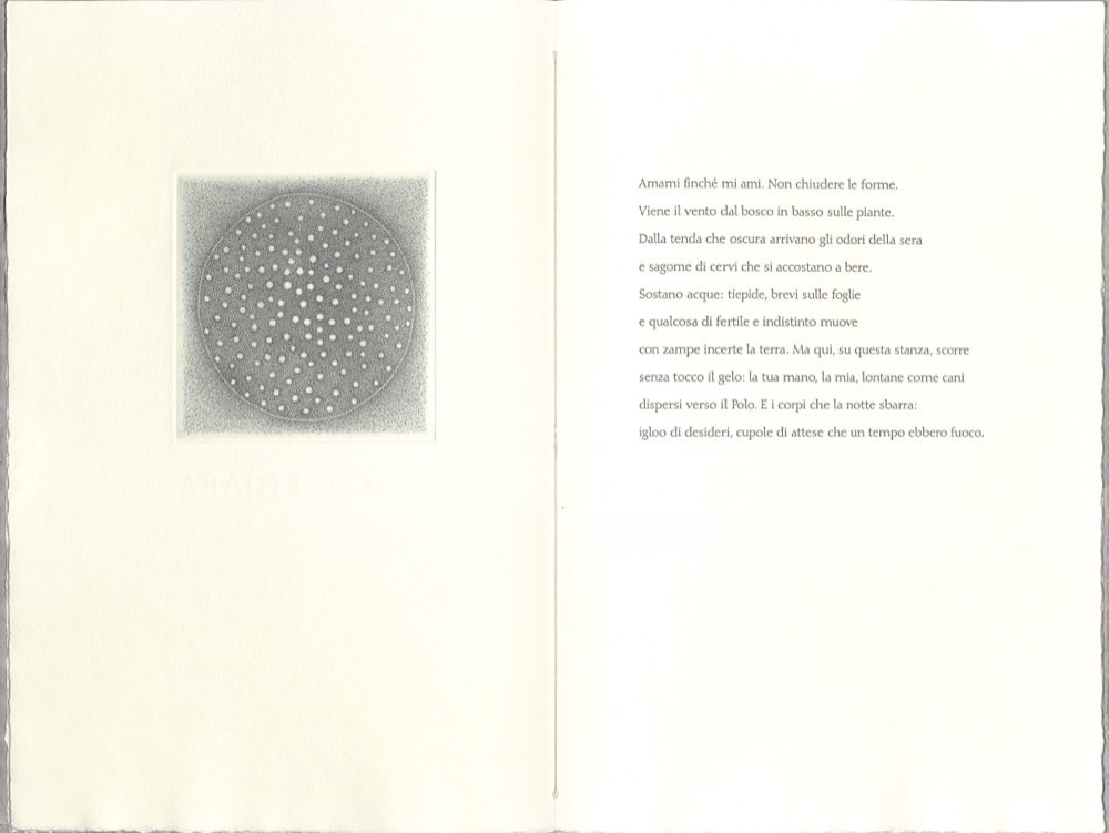 Antonella Anedda, Notte Chiara, 2001 Anedda, Notte, spread