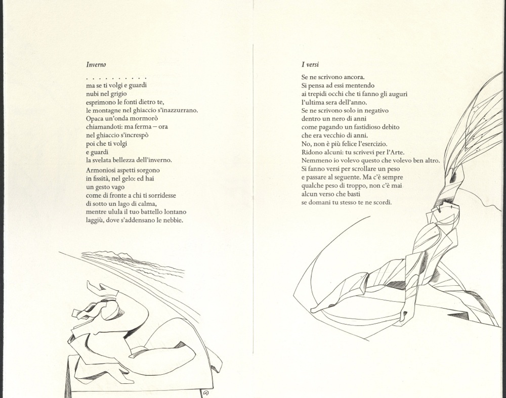 Vittorio Sereni, Tre poesie, 1997 Sereni, Tre poesie, spread