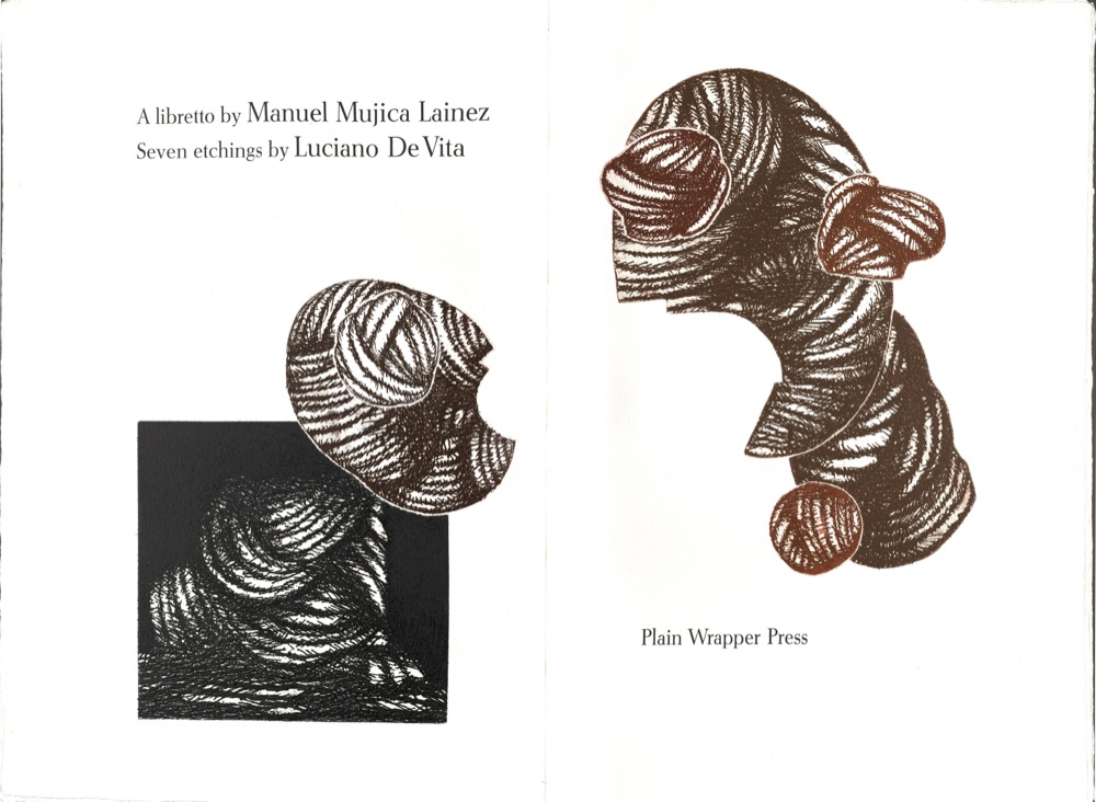 Manuel Mujica Lainez, Cantata de Bomarzo, 1981 Mujica, Canrara de Bomarzo, Title page