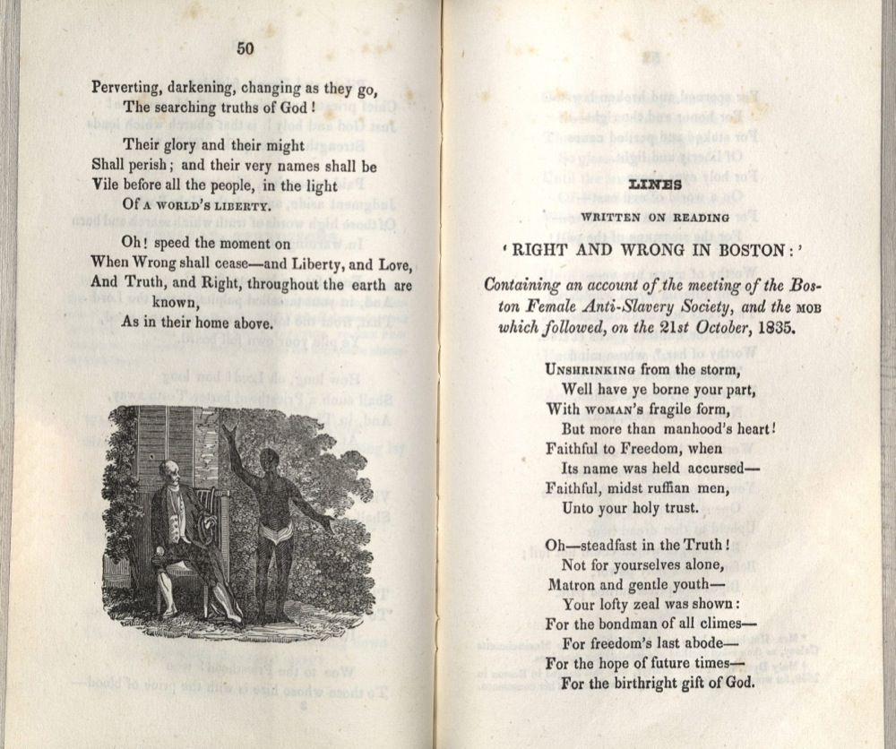 John Greenleaf Whittier, Poems, 1837