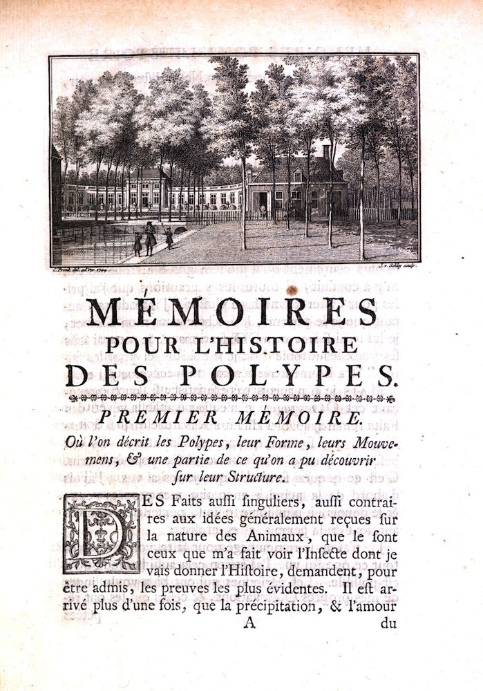 Trembley, Memoires, 1744
