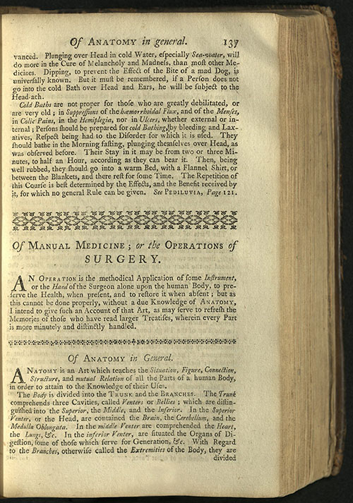 Brookes' An Introduction to Physic and Surgery. 1754