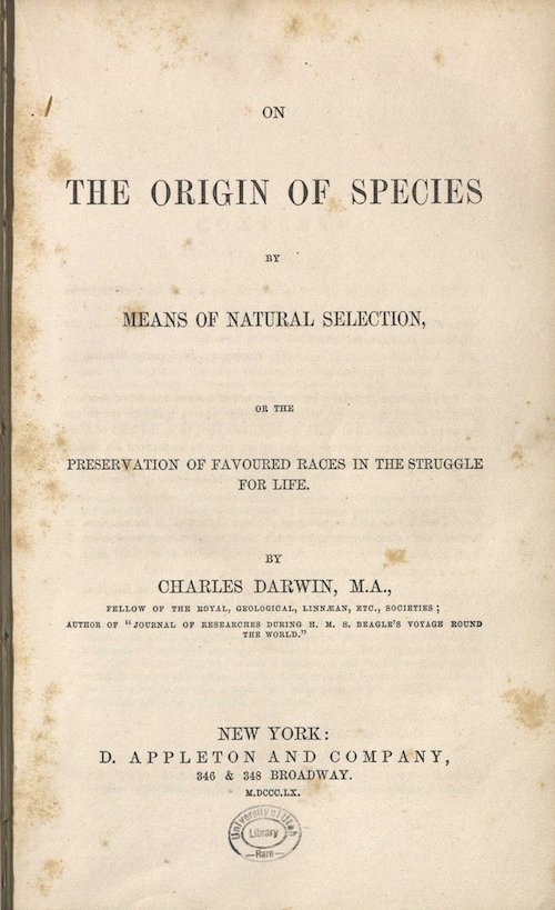 ON THE ORIGIN OF SPECIES BY MEANS OF NATURAL…