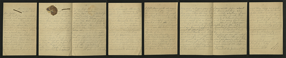 Letter from William J. Putcamp to his mother, dated 25 May 1918