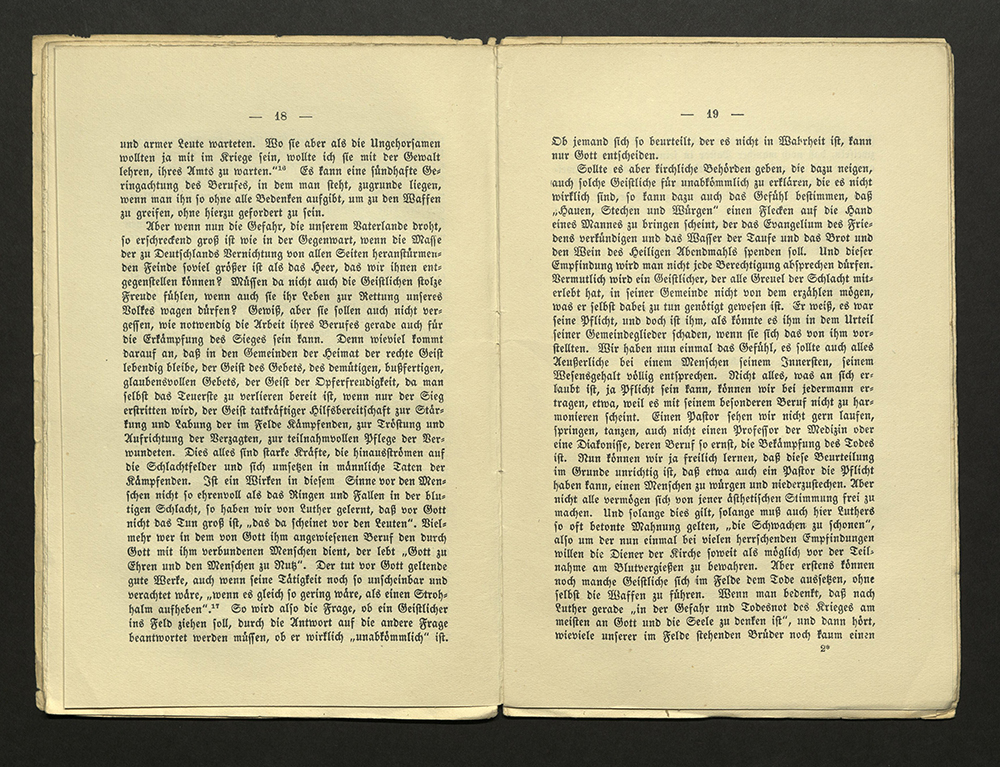 Wilhelm Walther, Deutschlands Schwert durch Luther Geweiht, 1914