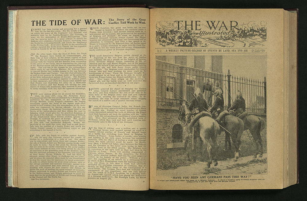 The War Illustrated, Number 2, Volume 1, 29 August 1914