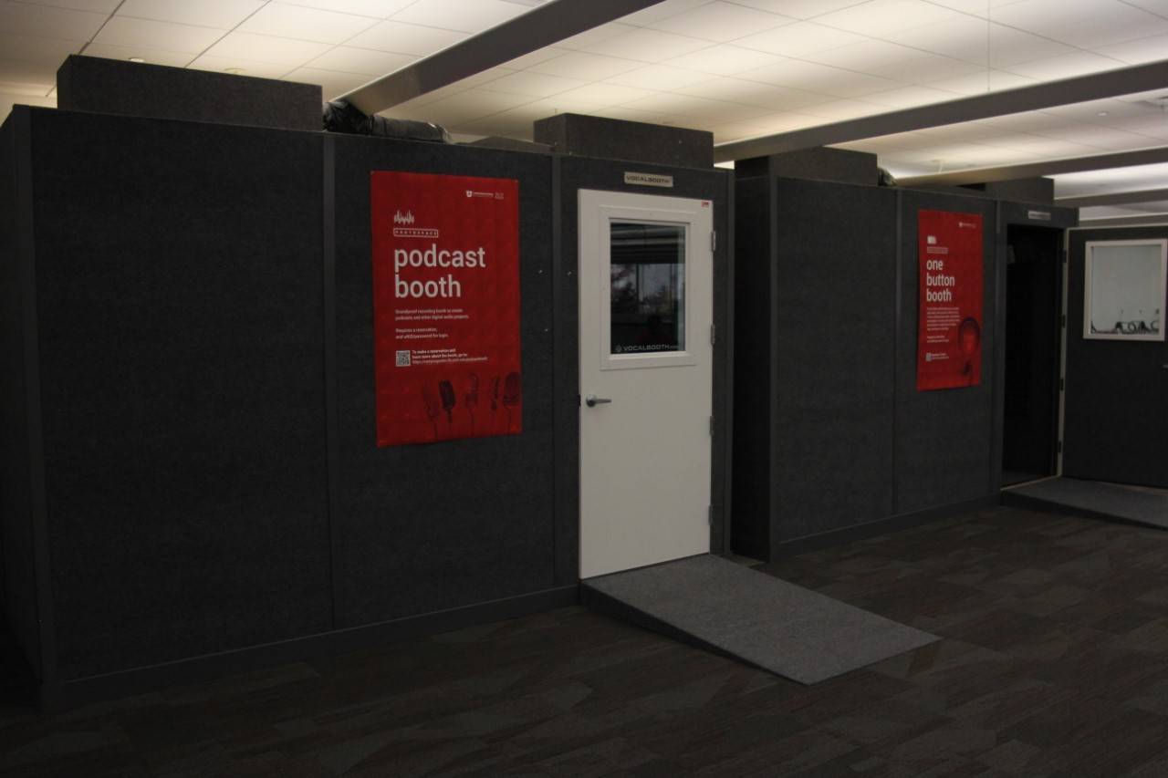 Podcast Booth Exterior
